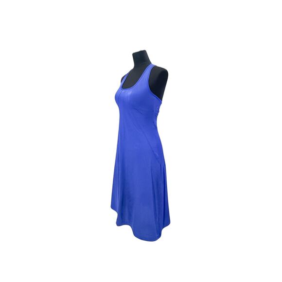 Lolé Blue 4-Way Stretch Active Racerback Dress - XS - Picture 3 of 10